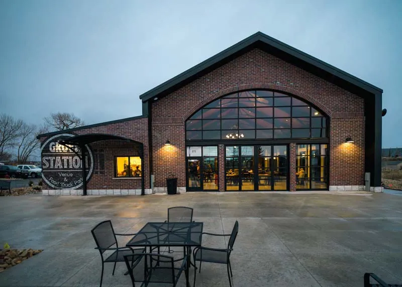 Grove Station exterior, Pleasant Grove